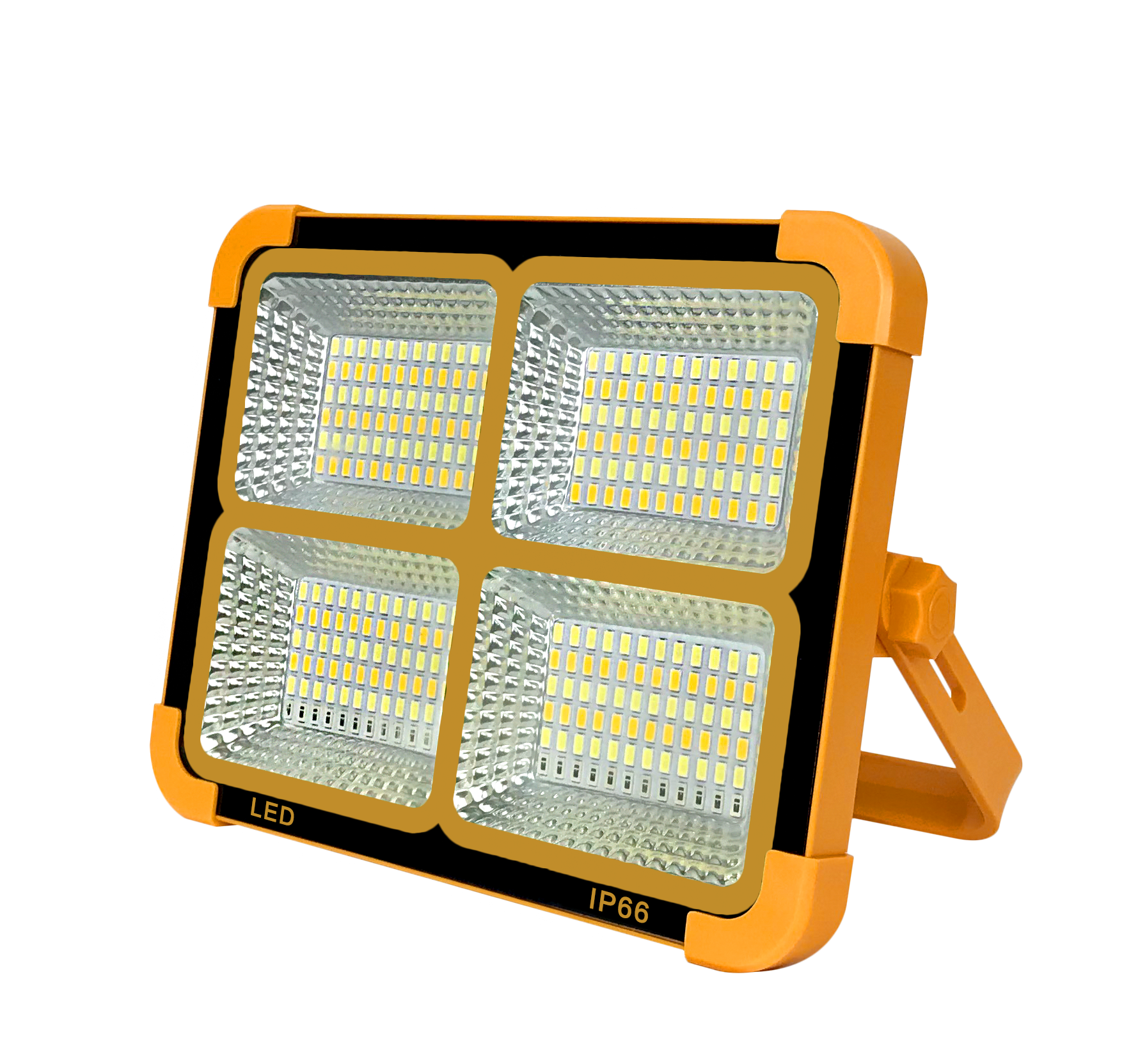 太陽(yáng)能一體化投光燈-小黃燈(圖1)