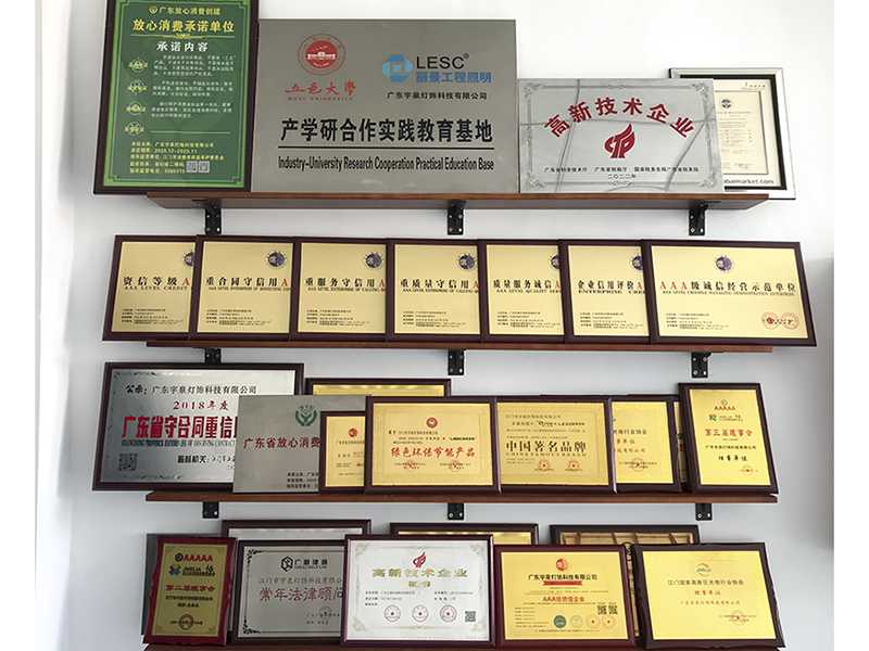 公司廠房-資質認證，榮譽證書(圖1)